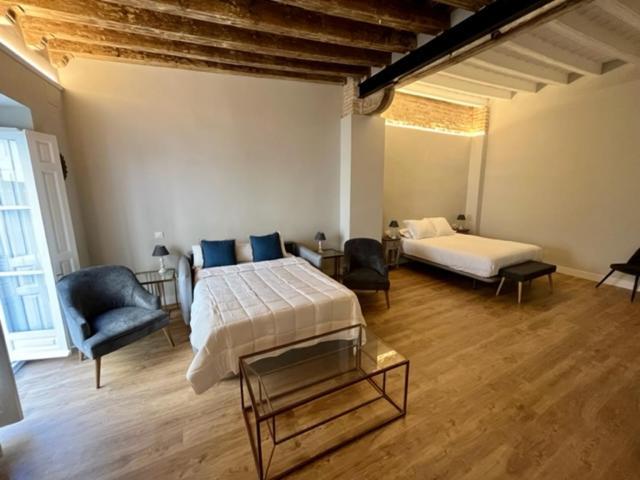 Ti1 Estiloso Loft 120M De La Catedral Tomas De Ibarra Street Siviglia Esterno foto
